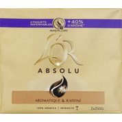Café moulu pur arabica, procédé spécifique