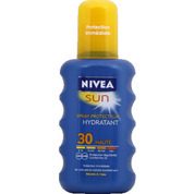 Spray protecteur hydratant, haute 30, protection équilibrée UVA/UVB