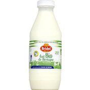 Lait frais bio demi-écrémé