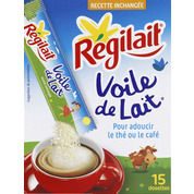 Lait instantané arômatisé pour adoucir thé ou café