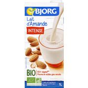 Lait d’amande intense bio