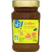 Confiture orange au sucre de canne