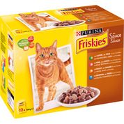 Aliment complet en sauce pour chat, sachets fraîcheur