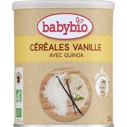 Céréales en poudre à la vanille et quinoa, dès 6 mois, certifié AB