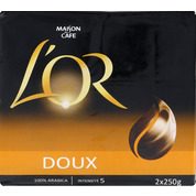Doux, café moulu 100% arabica