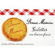 Galettes au beurre frais, recette traditionnelle, sachets fraîcheur