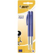 Lot stylos-billes rétractables “M10 Clic”, encre bleue