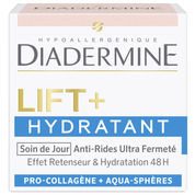 Lift+ hydratant anti-age, soin de jour anti-rides ultra fermeté, retenseur + hydratation