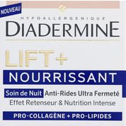 Nourrissant, soin de nuit, anti-rides retenseur + action nourrissante, anti-age