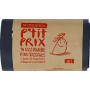 Sacs poubelle liens classiques 30 l