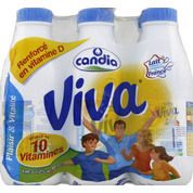 Lait demi-écrémé, stérilisé UHT, 10 vitamines-mon