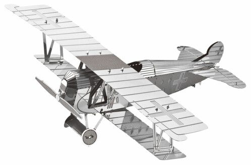 Maquette 3D en métal : Avion – 17 pièces