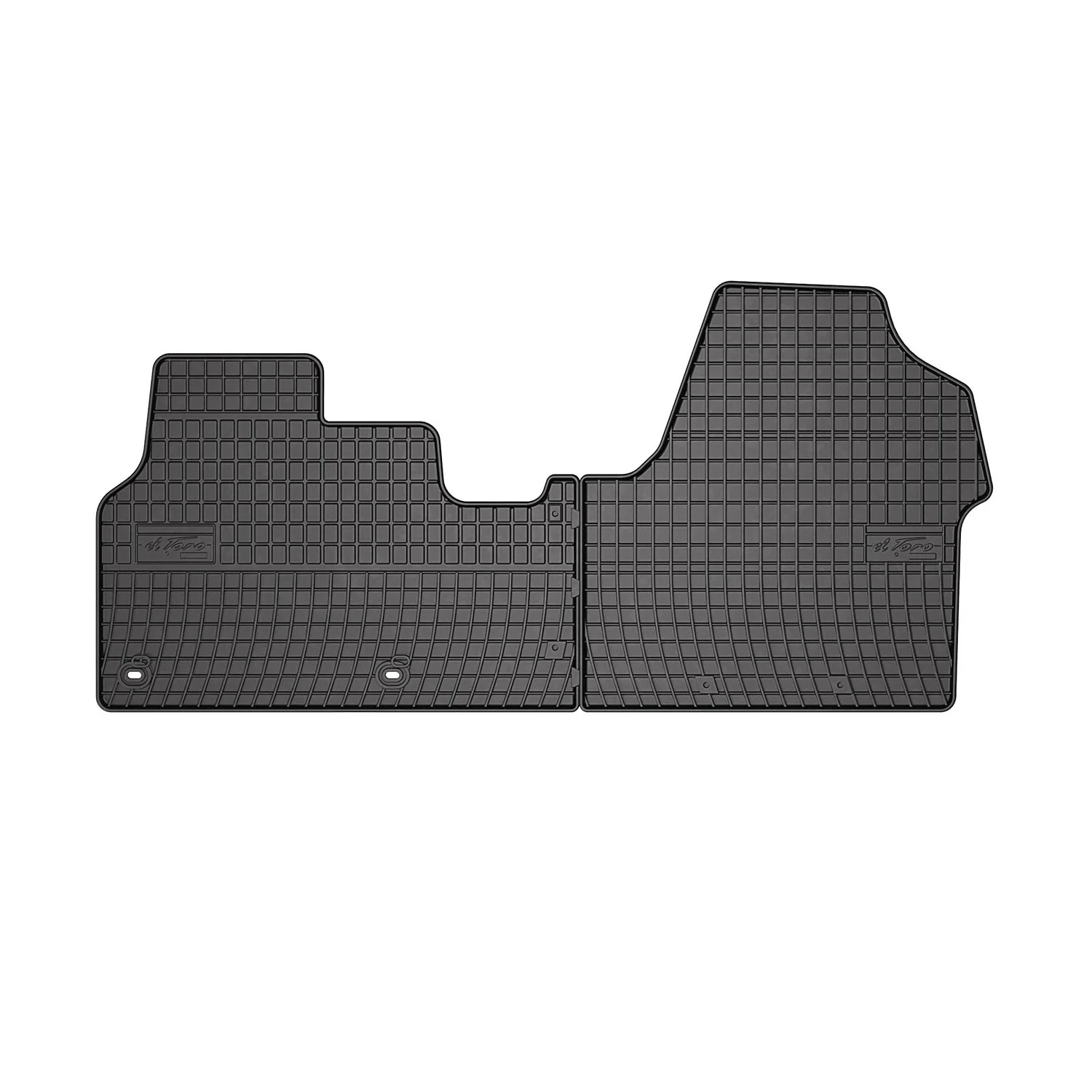 Tapis De Sol Pour Citroen Jumpy 2016-2022 Caoutchouc Noir