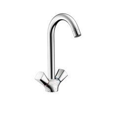 Mélangeur de cuisine chromé HANSGROHE Mycube