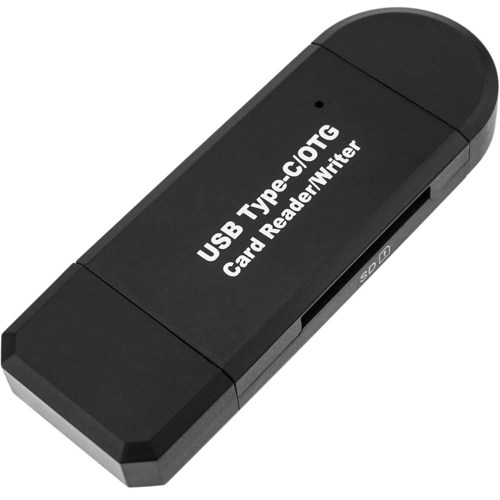 Adaptateur USB-C pour cartes SD microSD et transfert de données OTG