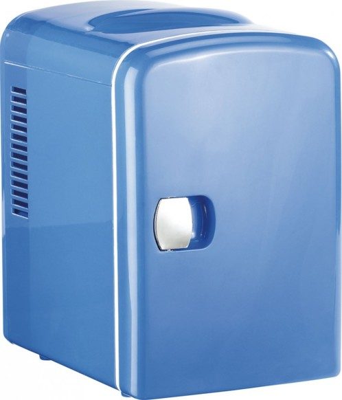 Mini réfrigérateur 2 en 1 avec prise 12 / 230 V – bleu