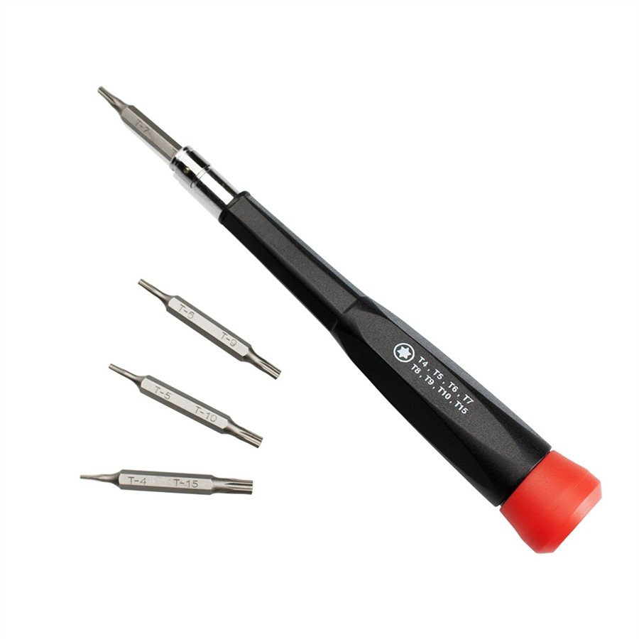 Mini tournevis avec 4 embouts Torx double tête NORAUTO