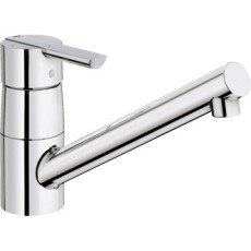 Mitigeur de cuisine chromé GROHE Feel, NF