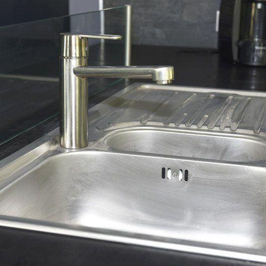 Mitigeur de cuisine façon inox Get