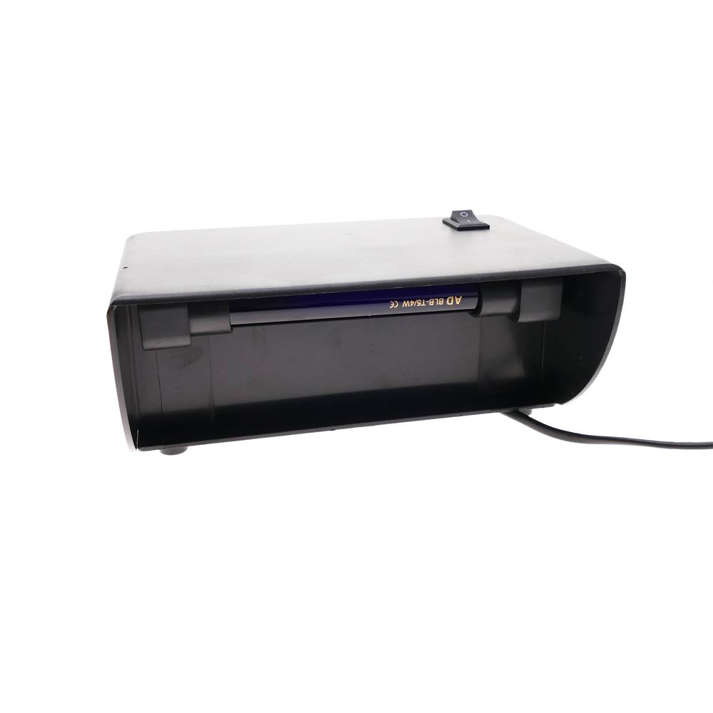 Détecteur de faux billets de banque UV avec 1 tube 4W 175x115x75mm