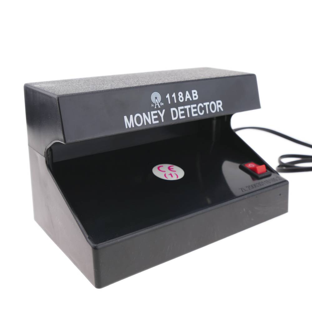 Détecteur de faux billets de banque UV avec 1 tube 4W 170x110x110mm