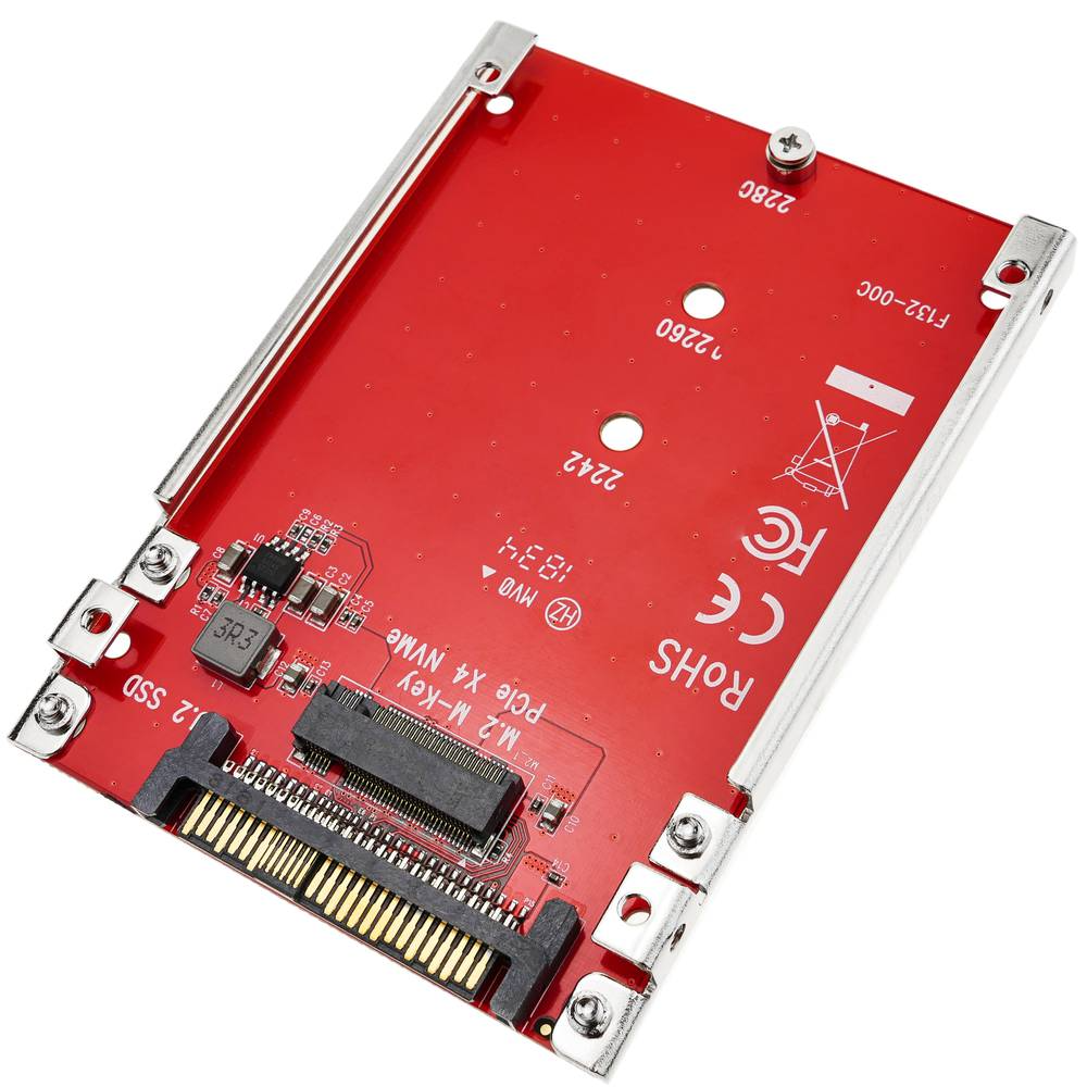 Adaptateur disque M.2 NVMe SSD à U.2 SSD NVMe SFF-8639 2,5″