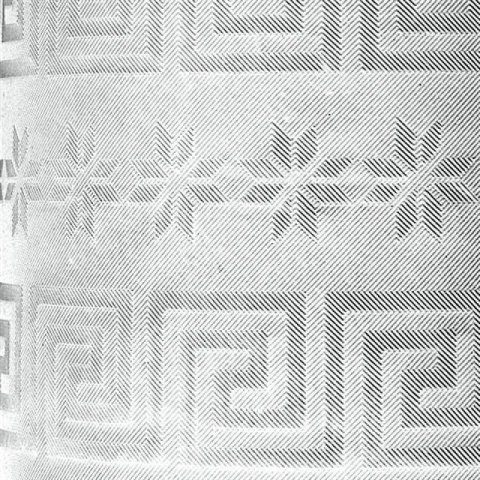 Nappe papier damassé Blanc (1,20X100M)