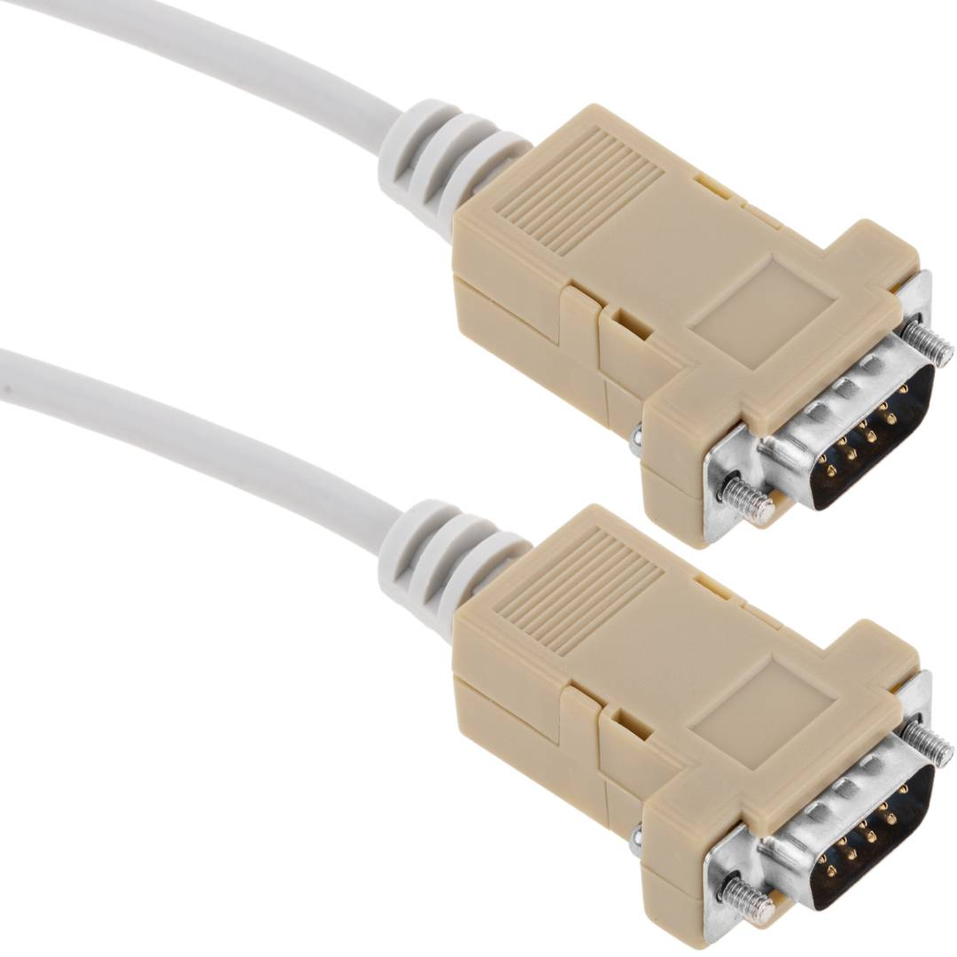1,8 m de câble série Null-Modem (DB9-M/M)