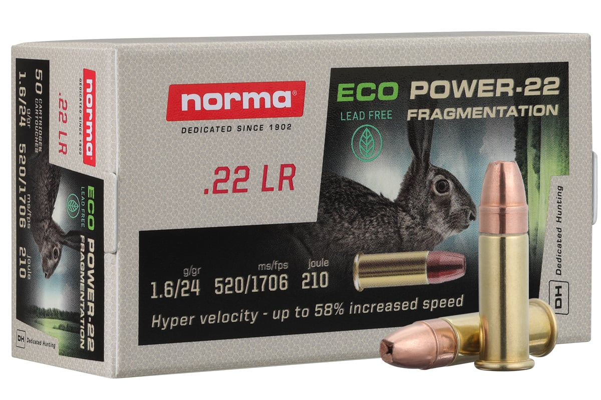 NORMA 22 Lr HUNTING POWER Hollow Point /500