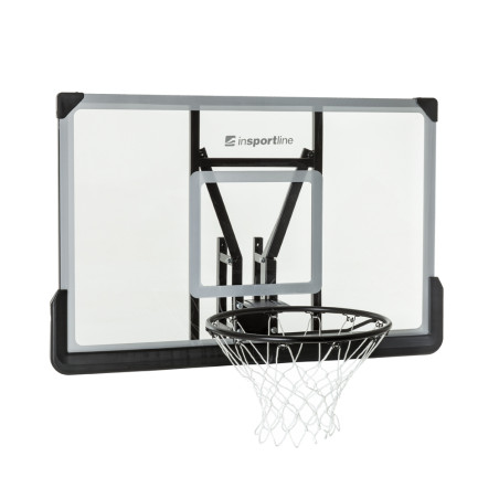 Panier de basket avec panneau arrière blanc résistant 110 x 71 x 3 cm