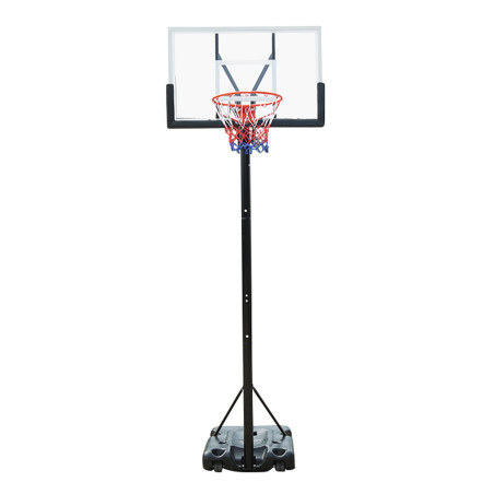 Panier de basket-ball ajustable avec support – 120 x 78 x 23 cm