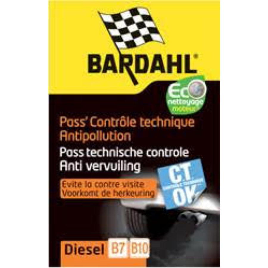 Pass’ Contrôle technique Antipollution Diesel BARDHAL 800 ml