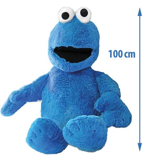Peluche XXL Sesame Street : Cookie Monster