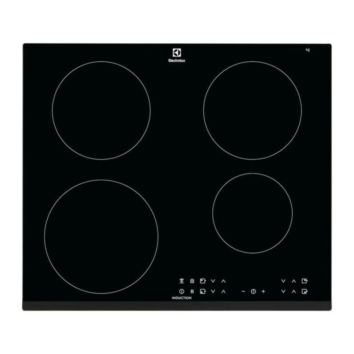 Table de cuisson à induction 60cm 4 foyers 7350w noir – LIT6043 – ELECTROLUX