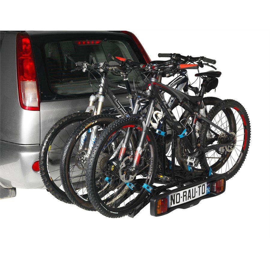 Porte-vélos d’attelage plate-forme NORAUTO Rapidbike 3P pour 3 vélos