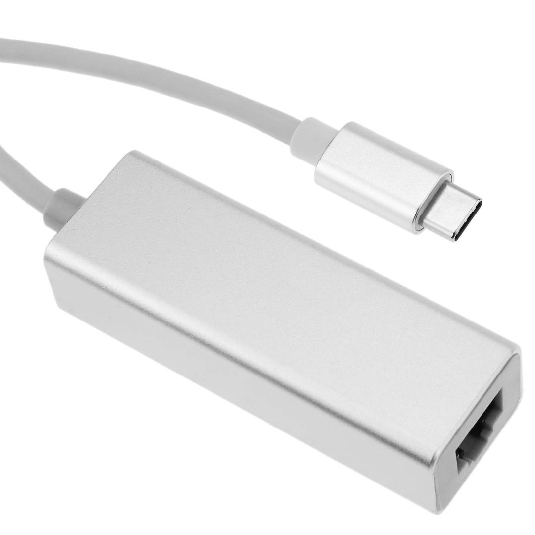 Adaptateur USB 3.0 type C vers réseau Ethernet 10/100/1000 Mbps