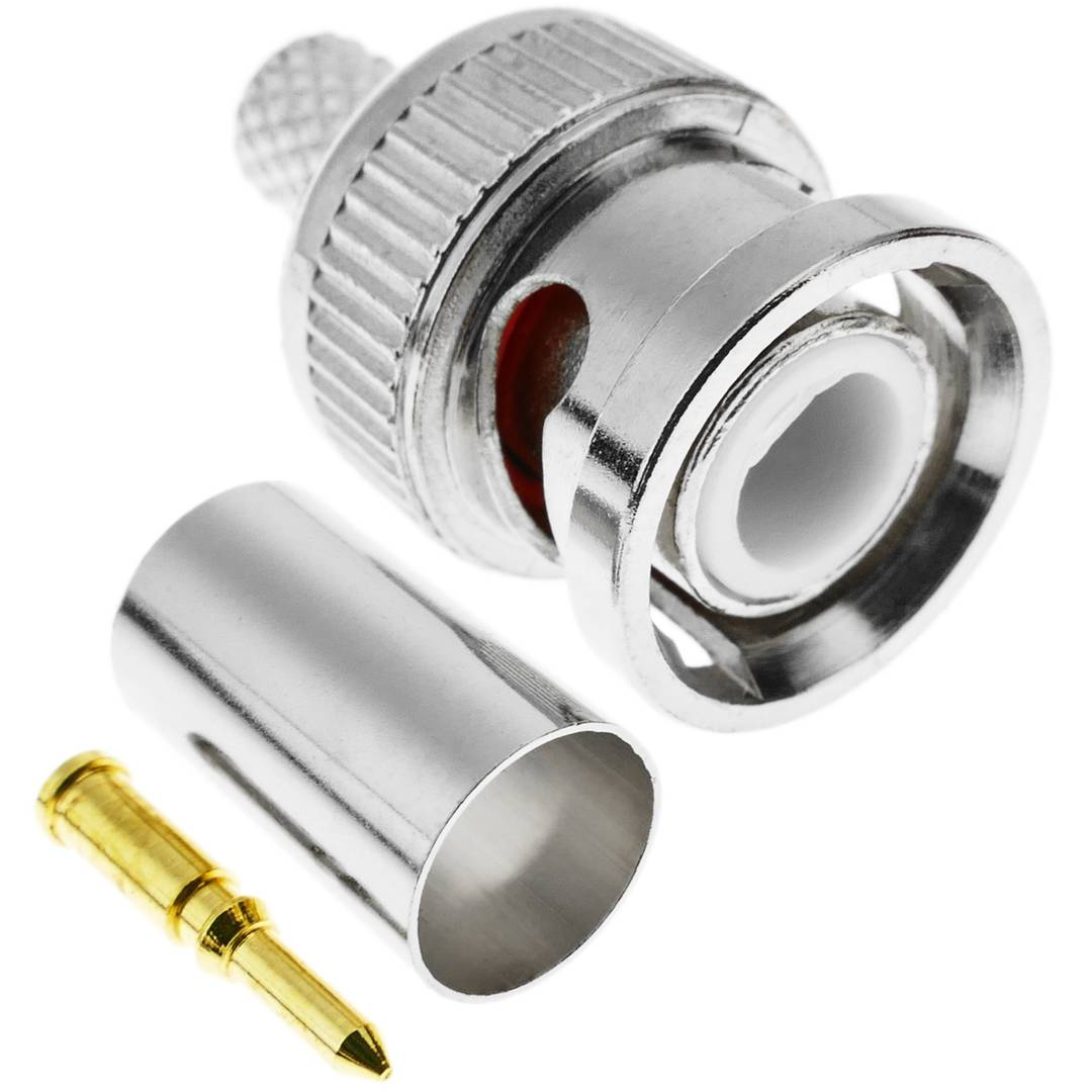 BNC male coaxial connecteur de câble (RG59)