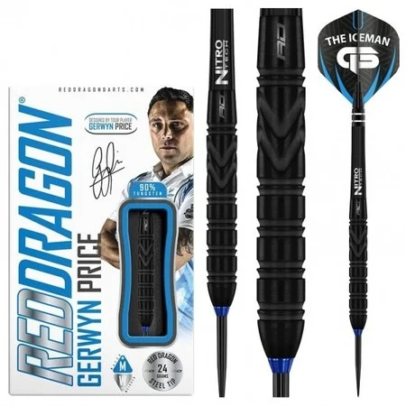 GERWYN PRICE BACK TO BLACK 90% – FLÉCHETTES POINTE ACIER