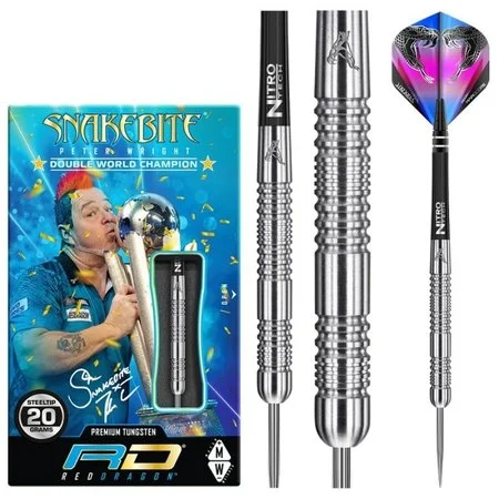 PETER WRIGHT 85% SNAKEBITE 11 – FLÉCHETTES POINTE ACIER