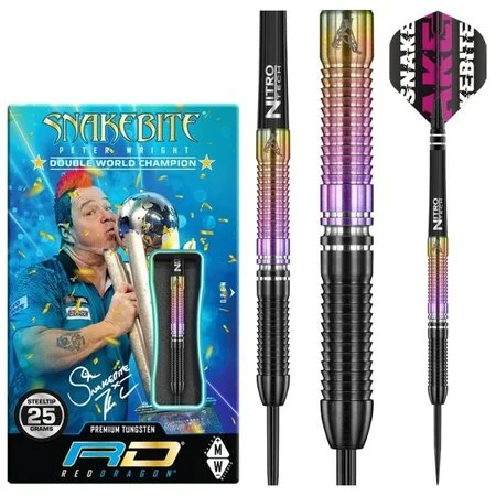 PETER WRIGHT SNAKEBITE WORLD CHAMPION 2020 EDITION – FLÉCHETTES POINTE ACIER