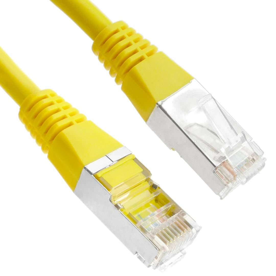 Catégorie 6 FTP Yellow Cable 50cm