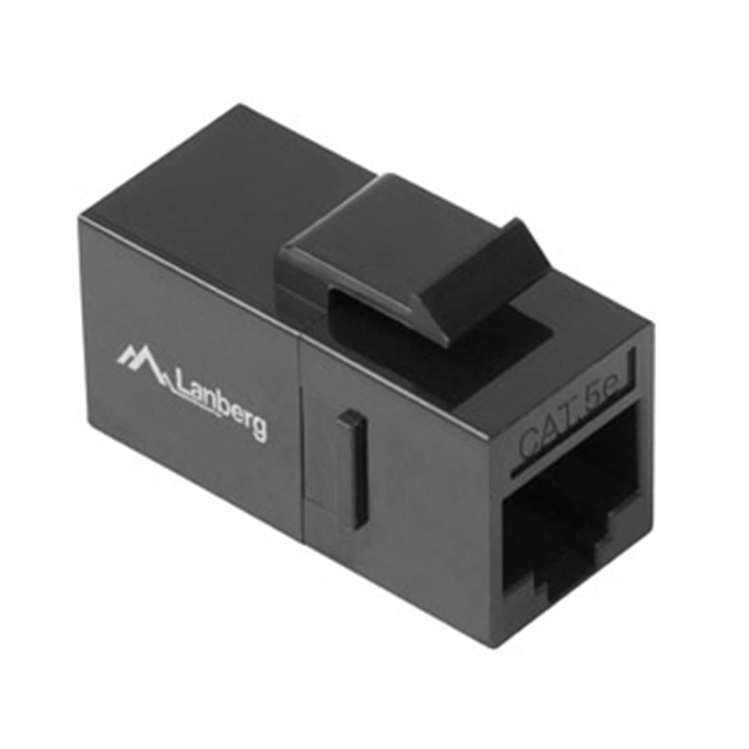 Adaptateur Lanberg RJ45 vers RJ45 Keystone pour câble UTP Cat 5E