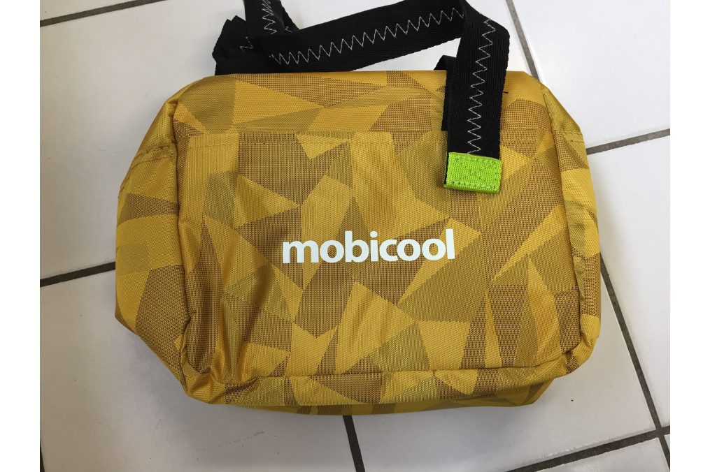 SAC GARDE FROID POUR VÉLO 6L MOBICOOL JAUNE