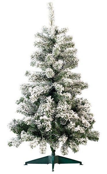 Sapin de Noël style ”enneigé” 120 cm, 199 branches Infactory