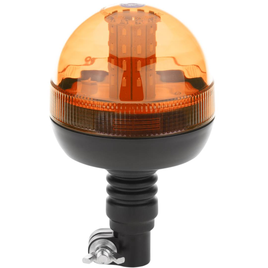 Lampe stroboscopique à LED rotative d’urgence de voiture avec prise allume-cigare 10V