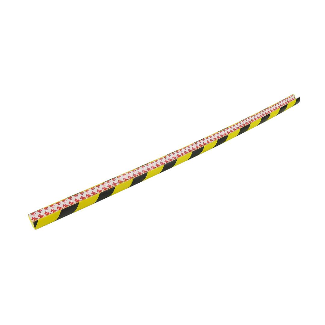 Coins de protection en adhésives de caoutchouc 1040x40x40mm