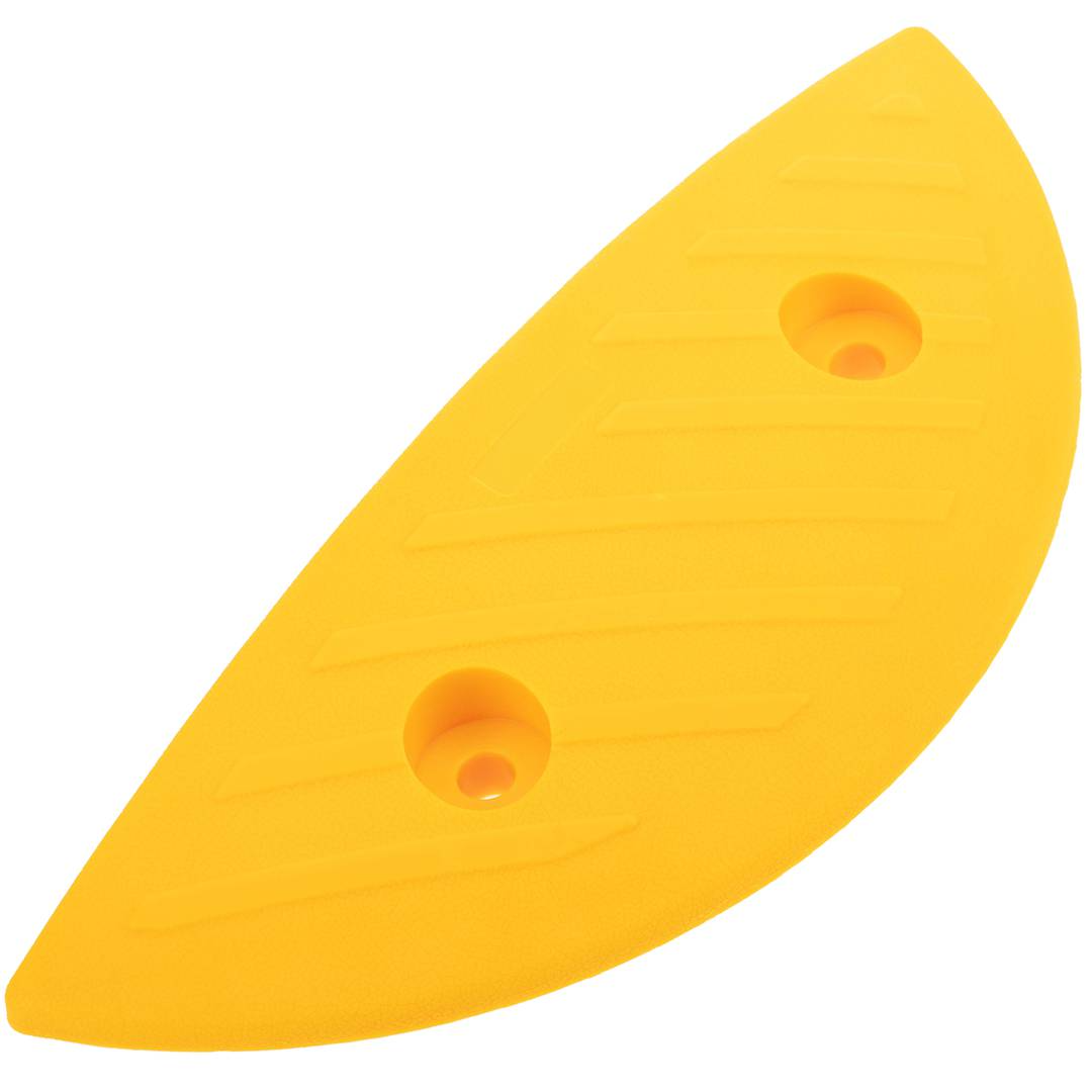 Ralentisseur pour les voitures 110 x 300 x 40 mm jaune