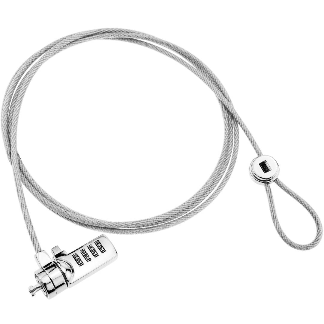 Câble antivol pour ordinateur portable. Cadenas de sécurité à 4 chiffres