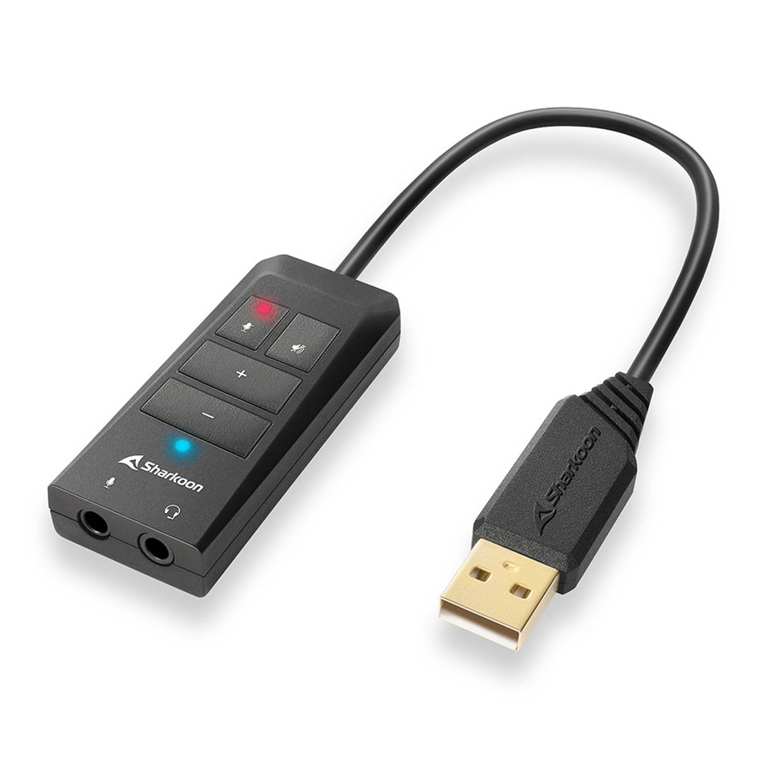 Carte son externe Sharkoon SB2 USB-A