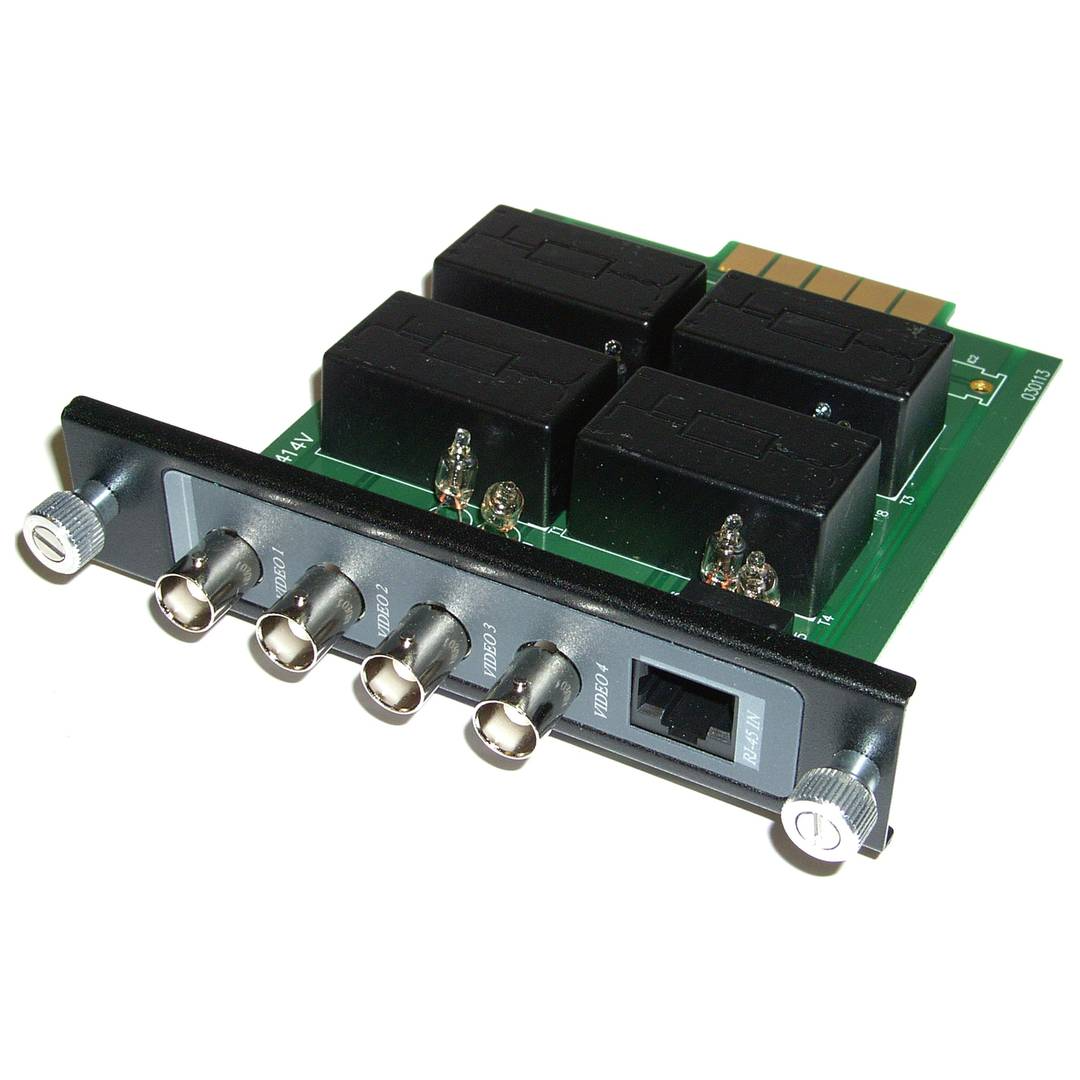 Carte 4xBNC transmetteur vidéo à 4 ports RJ45 TRP414VH